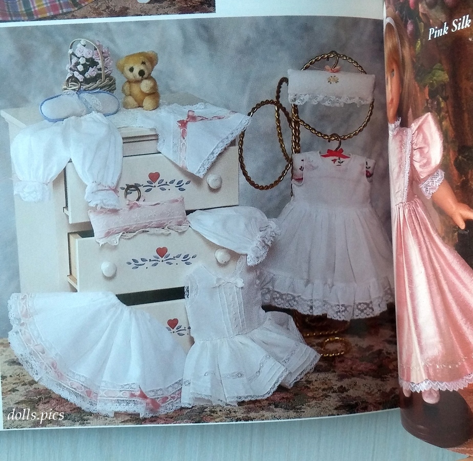 Three Best Friends Heirloom Doll Clothes by Martha Campbell Pullen