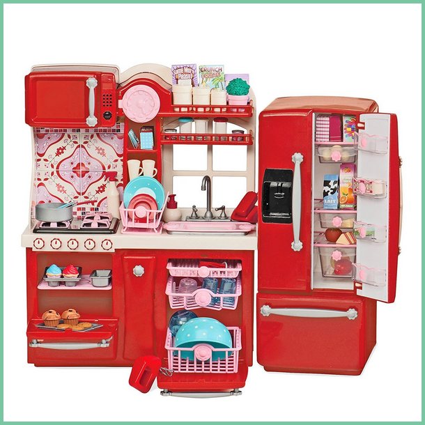 Our Generation Gourmet Kitchen Set for 18" Doll 